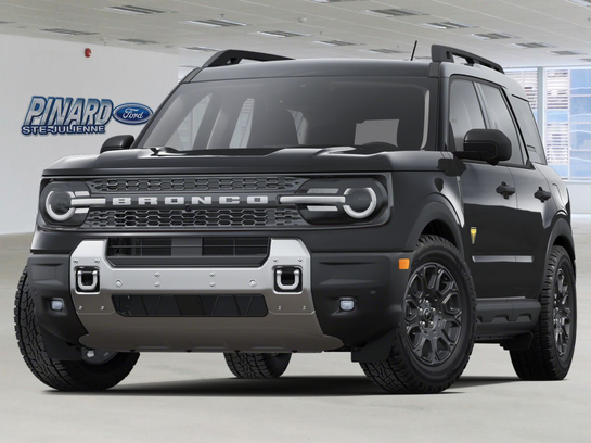 2025 Ford Bronco Sport 2025 Shadow Black