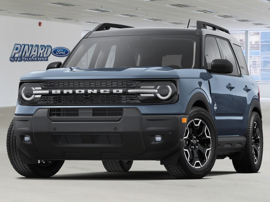 2025 Ford Bronco Sport 2025 Azure Grey Metallic Tri-Coat
