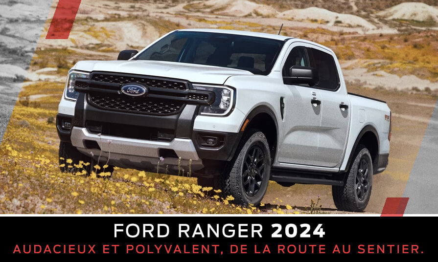 Ford Ranger 2024 disponible chez Pinard Ford