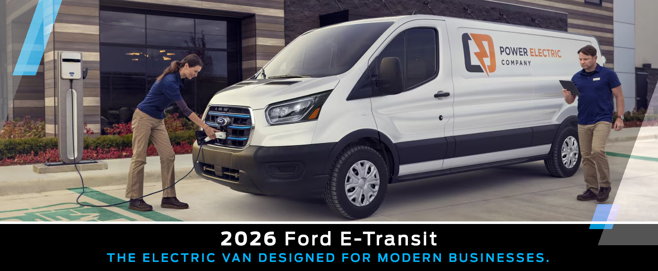 2025 Ford E-Transit | Electric Commercial Van in Lanaudière | Pinard Ford